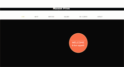 Desktop Screenshot of maison-prive.com